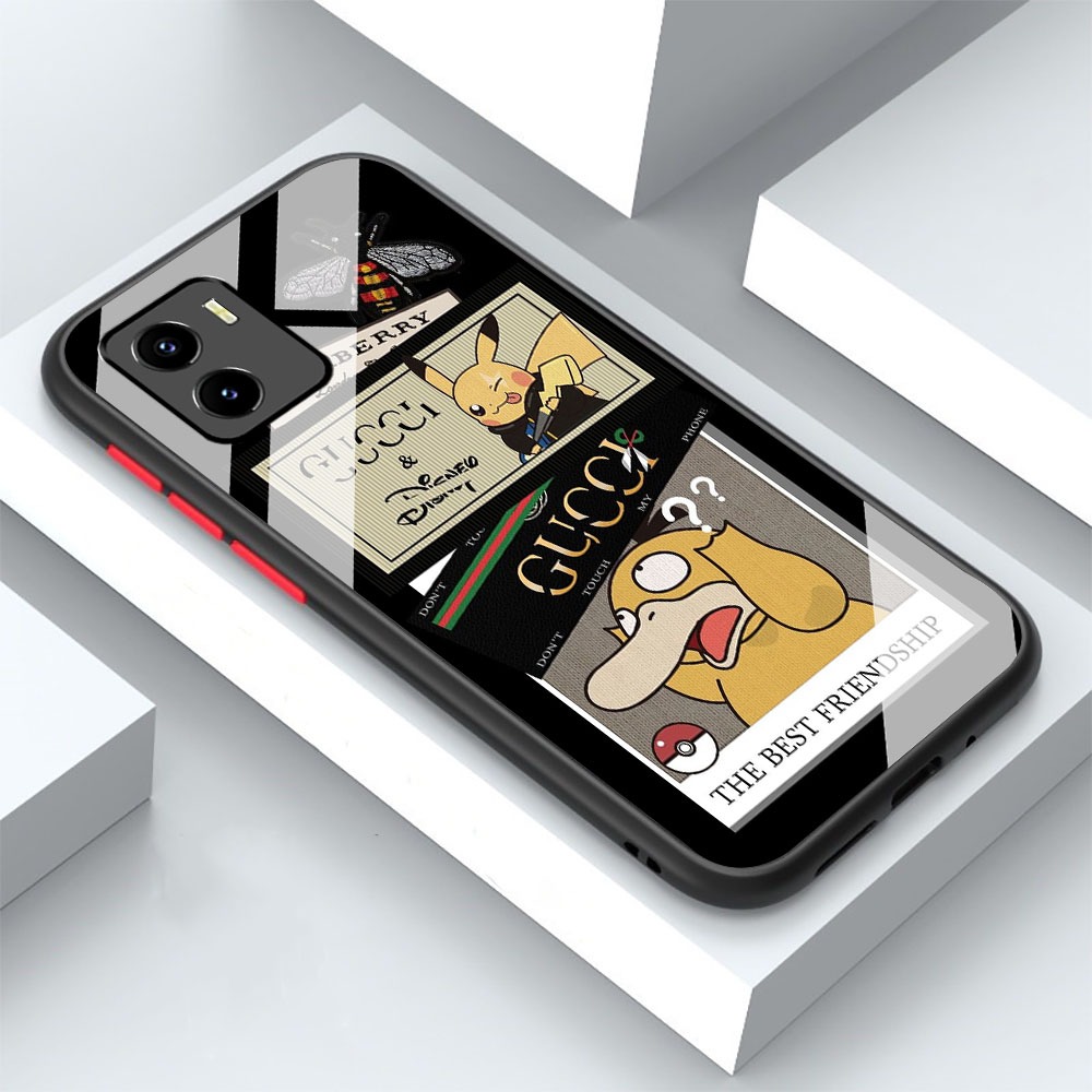 [ KK04 ] Softcase Glass Kaca Kilau Untuk HP XIAOMI MI 10T 5G / MI 10T PRO 5G - XIAOMI MI 10T 5G / MI