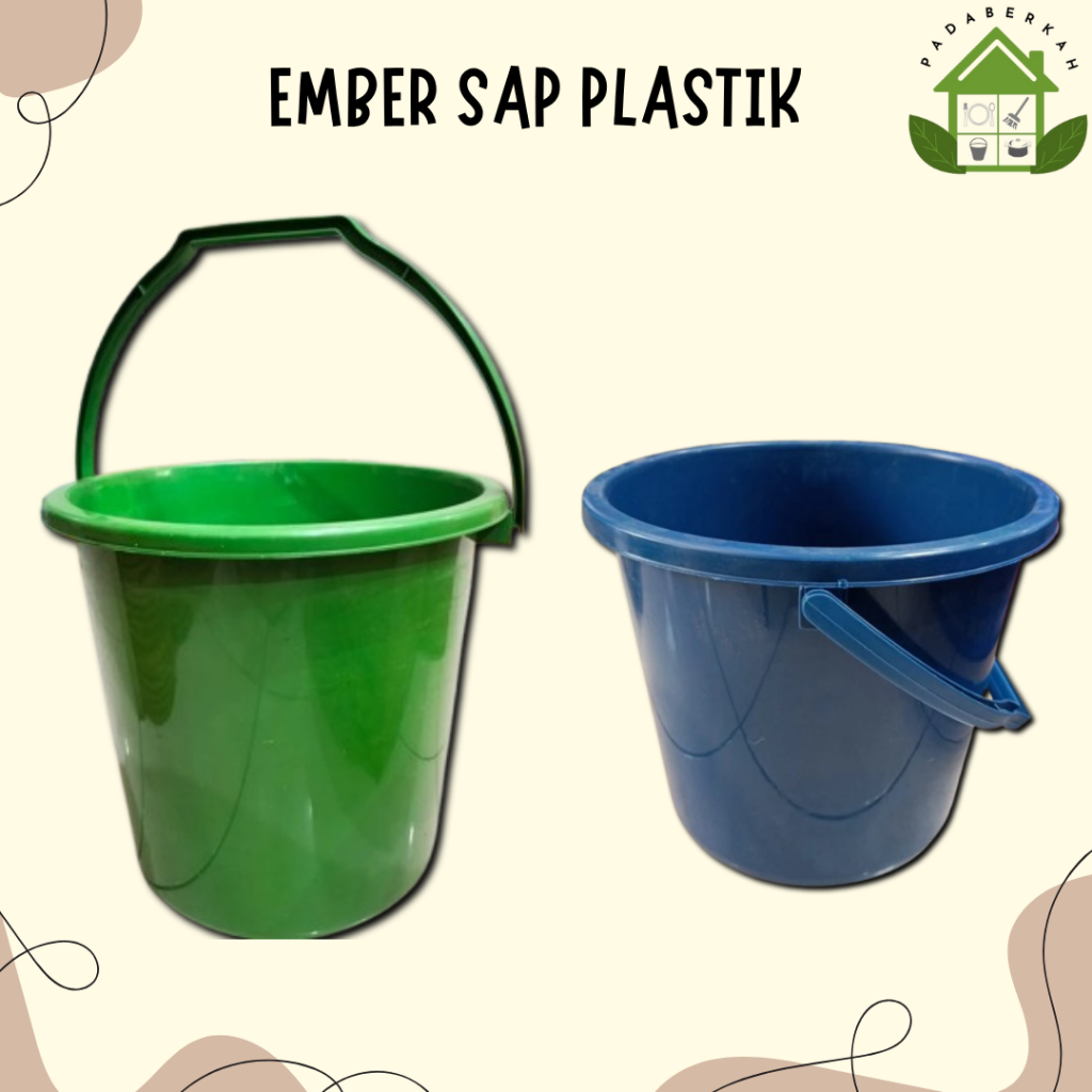 Ember Plastik Polos Tanpa Tutup Ember Plastik 3G 4G 6G SAP Polos Warna