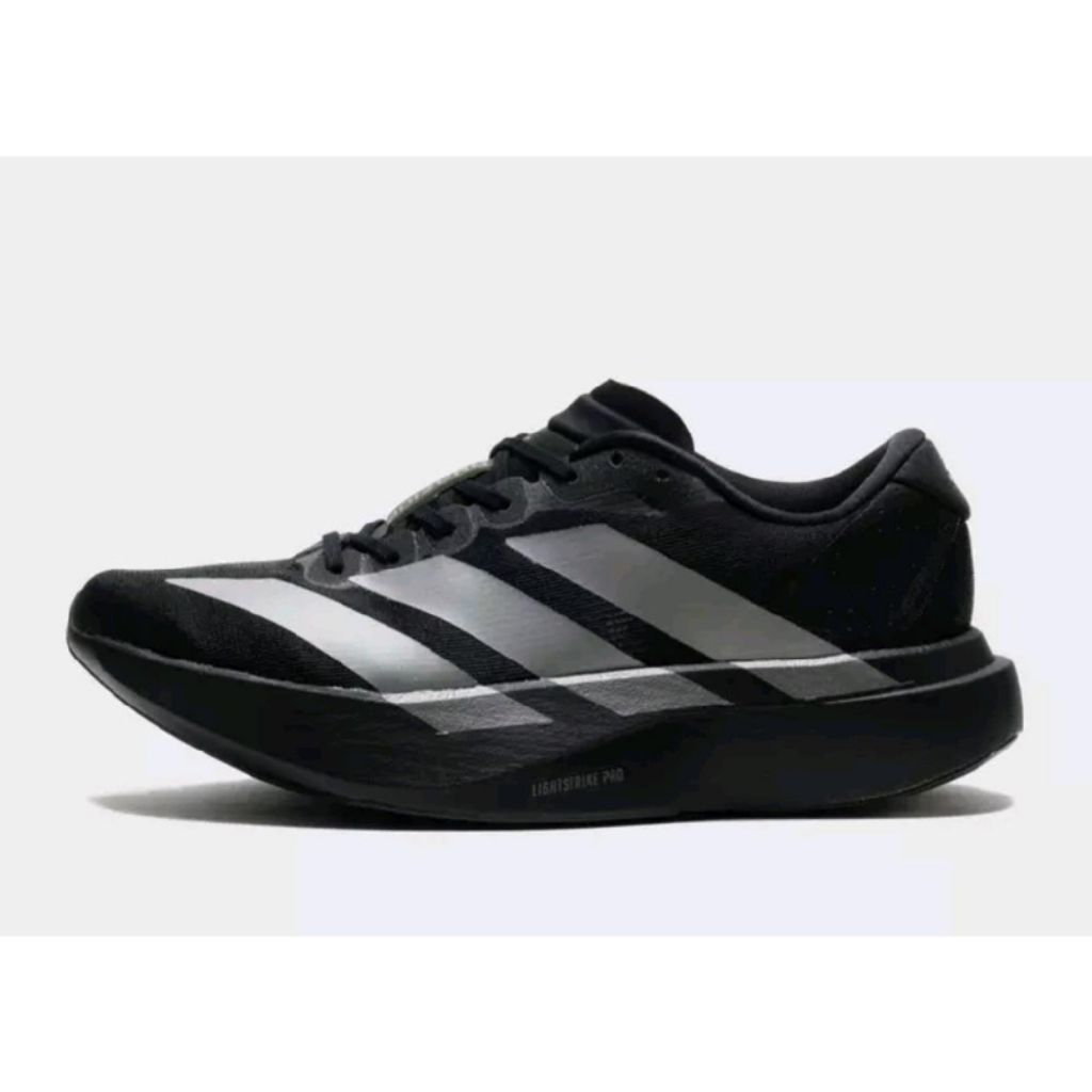 Sepatu Lari Adizero Evo SL Black/Silver Olahraga Sport Running