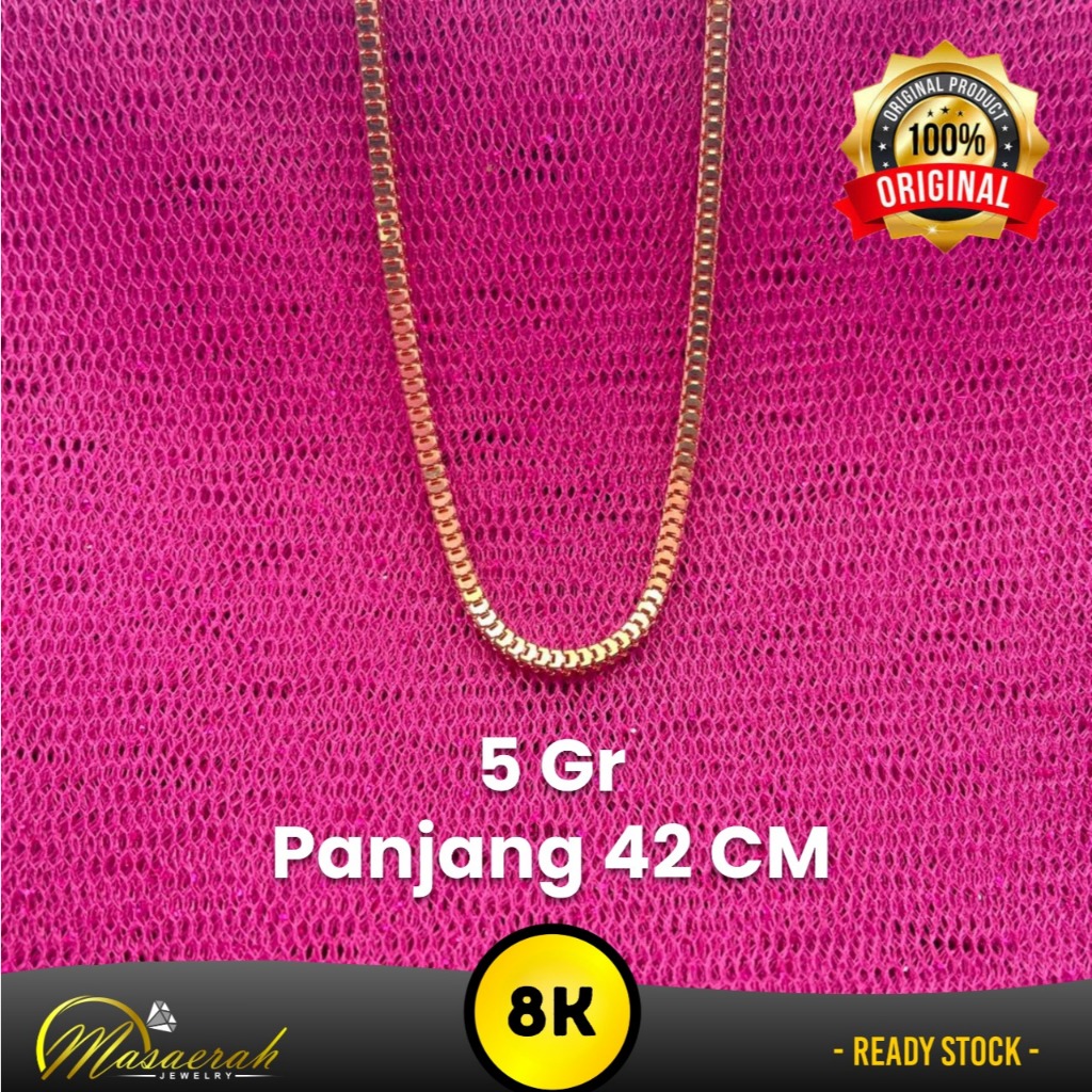 Kalung Emas 8K - Toko Emas Gajah Saerah - 5 Gram 980