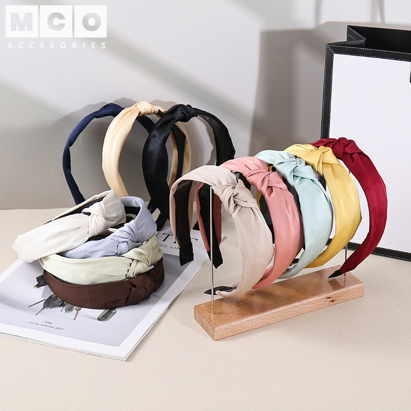 Bando Bandana Simpul Bando Kain Polos Bando Gerigi Lebar MCO AR420