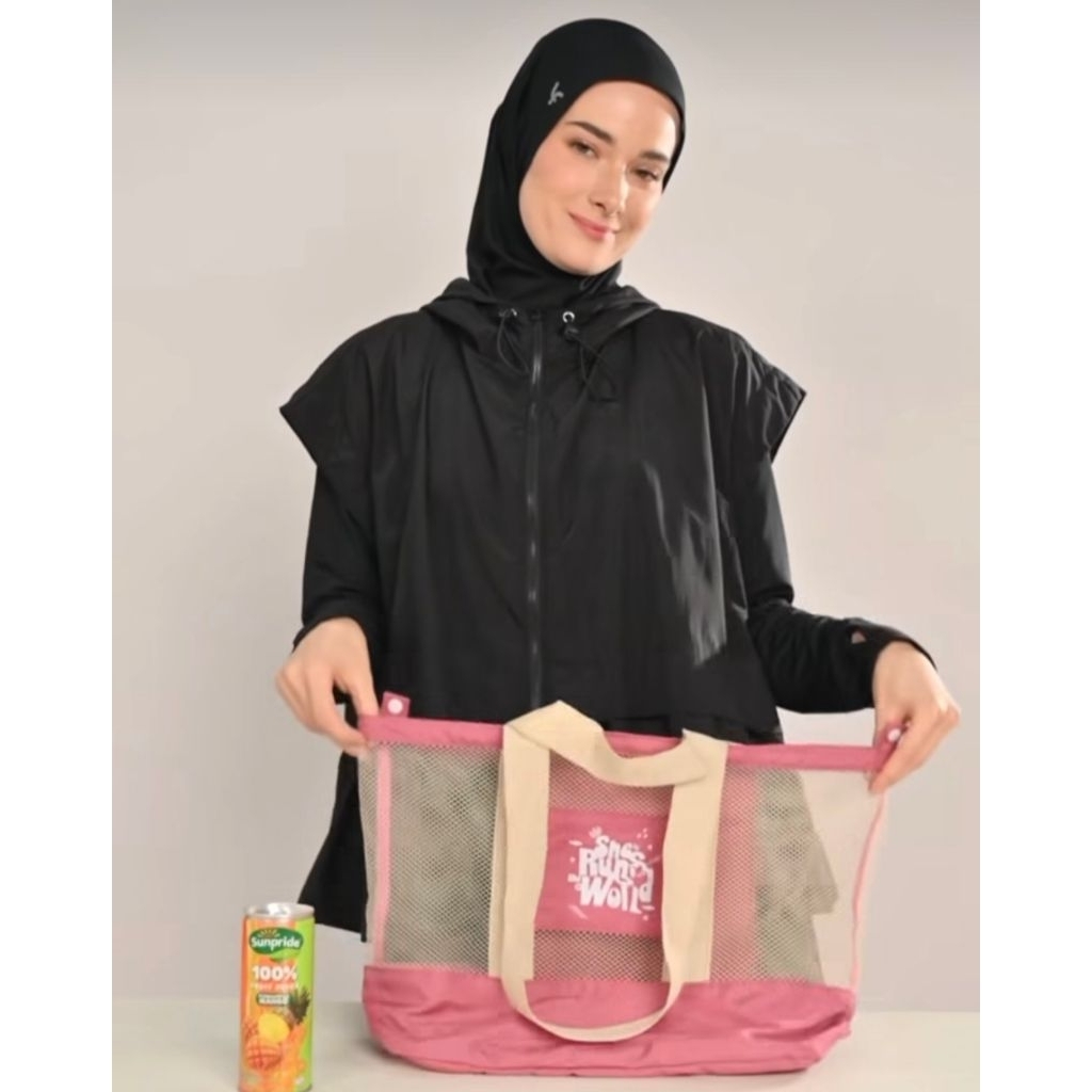 TOTEBAG TAS HEYLOCAL ID RACEPACK SHE RUNS THE WORLD