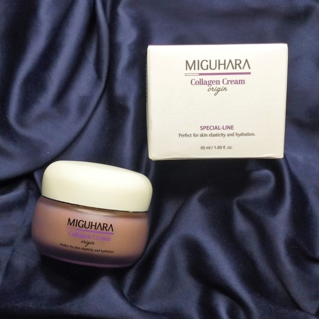 [NEW] Miguhara Collagen Cream 50ml Origin Moisturizer Clearance Cuci Gudang Warehouse Sale Endorse