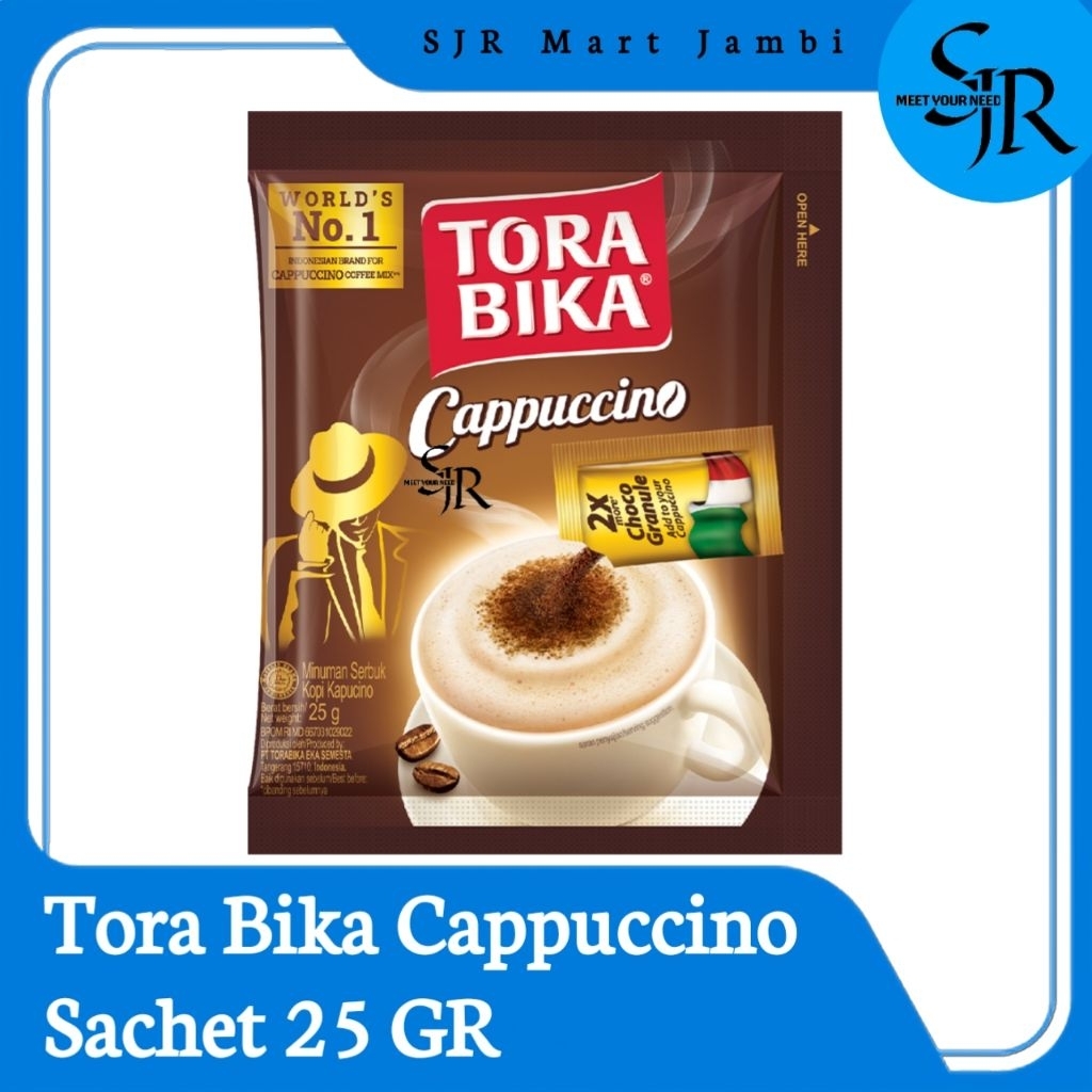 [Kopi] Tora Bika Cappuccino Sachet 25gr