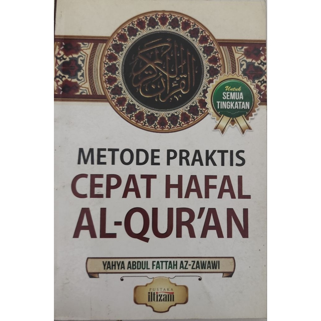 BUKU METODE PRAKTIS CEPAT HAFAL AL QUR'AN BEKAS ORIGINAL