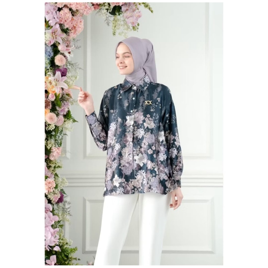 Wearing Klamby | Anyelir Shirt Laruhana dan Banawa