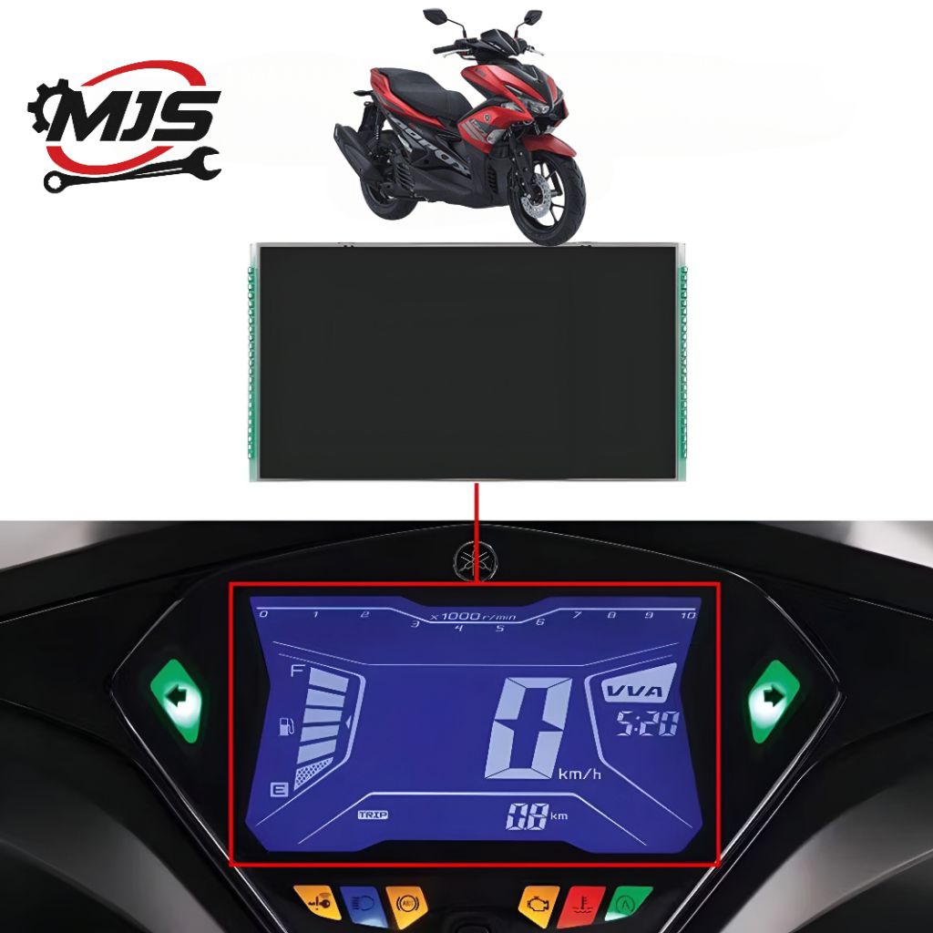 LCD speedometer YAMAHA Aerox 155 2017 Lexi 125 original
