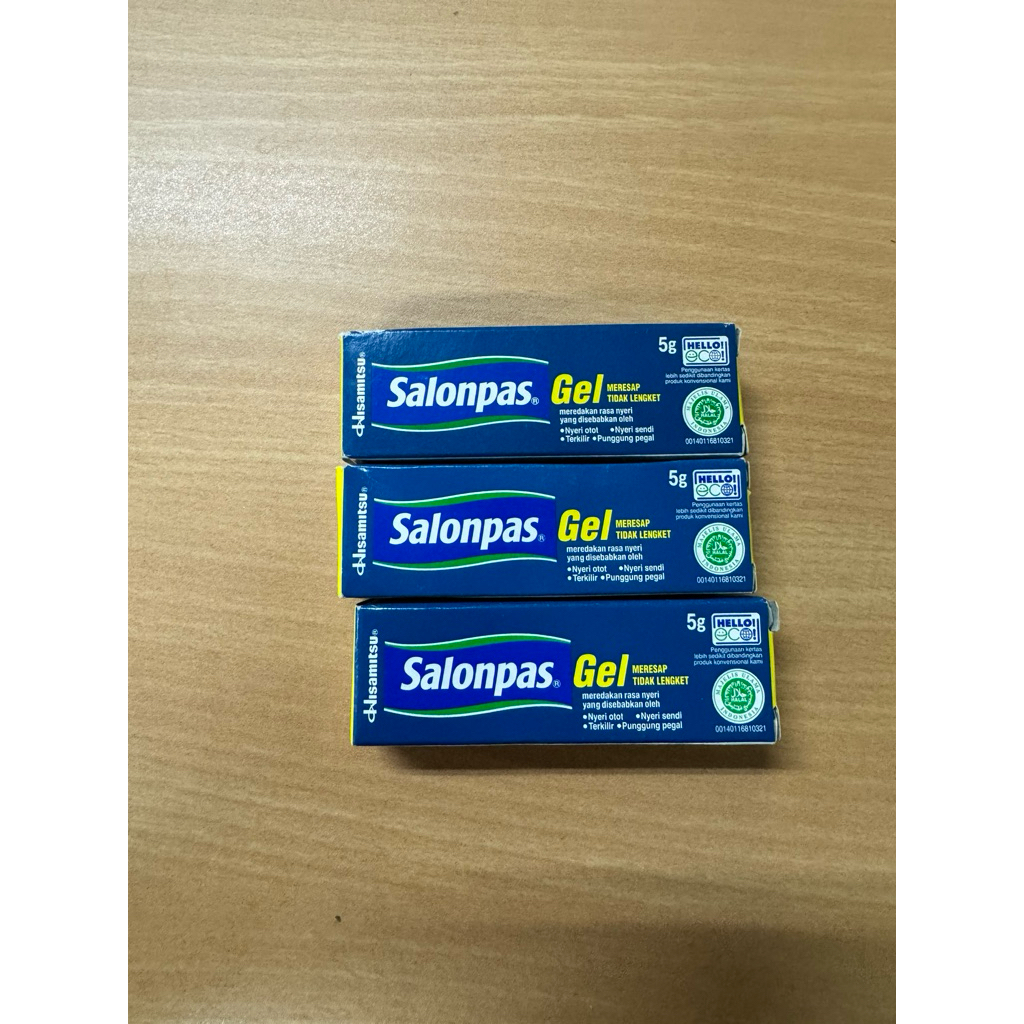 New Salonpas Gel 5gr 1 pcs