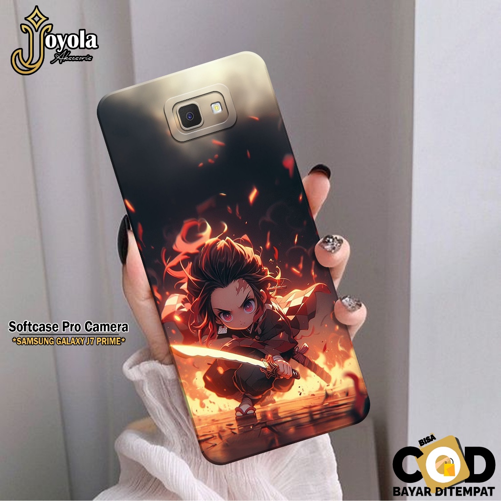 JOYOLA Case Samsung Galaxy J7 Prime Fashion Case Anime Softcase Samsung Galaxy J7 Prime Pro Camera C