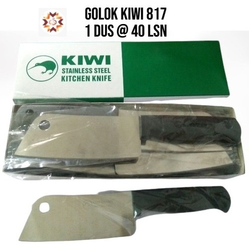 pisau golok daging stainless tebal kuat dan tajam anti karat serbaguna 817