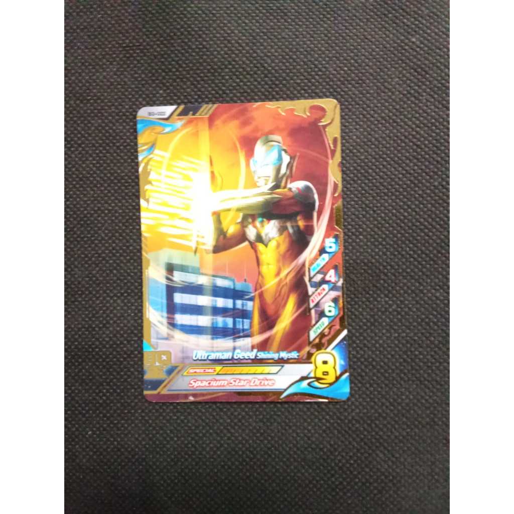 kartu Ultraman - Ultraman geed shining myistic