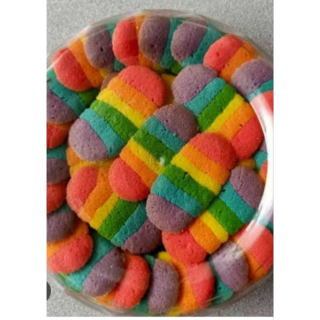 Lidah kucing rainbow