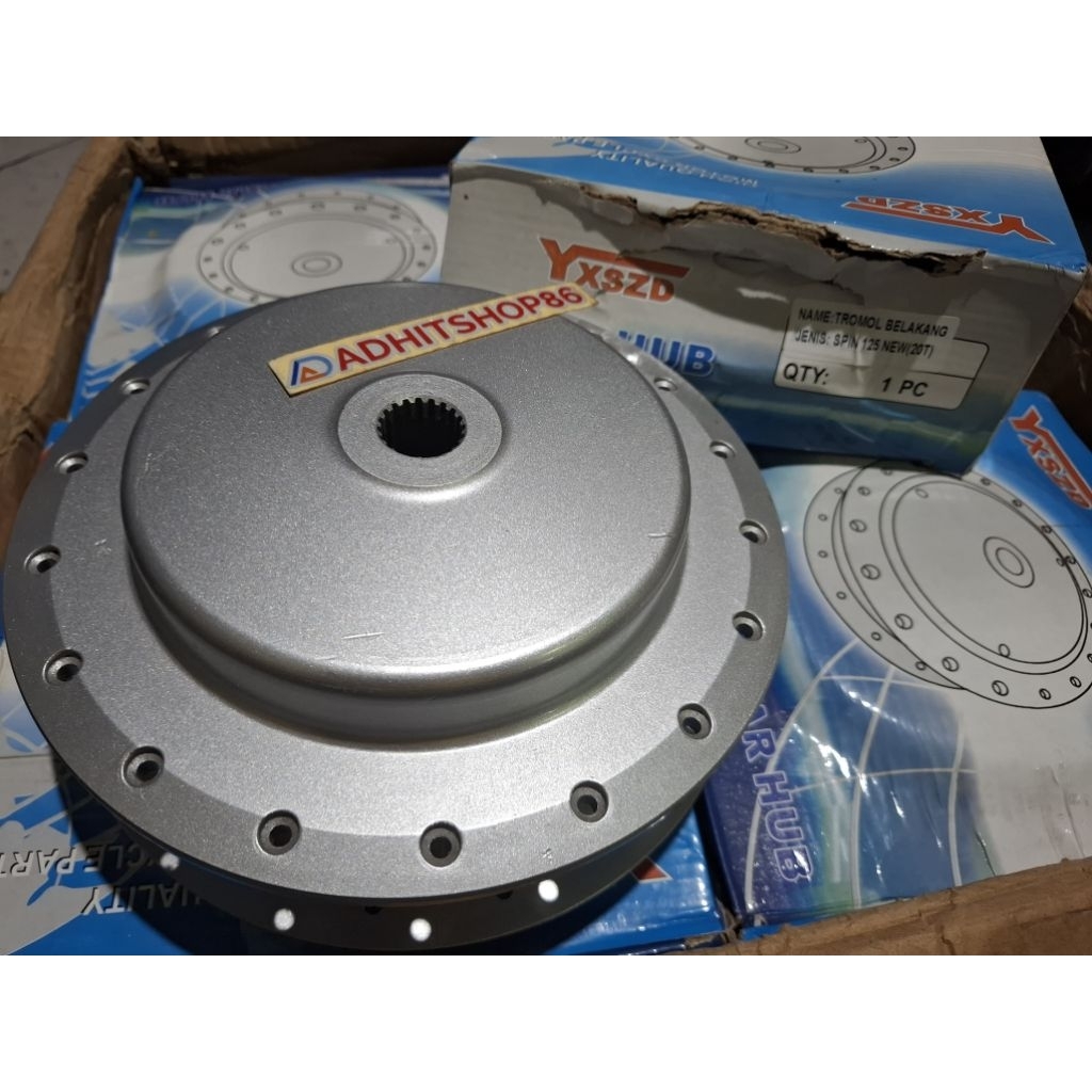 TROMOL BELAKANG SPIN LAMA SPIN NEW SKYDRIVE SKYWAVE