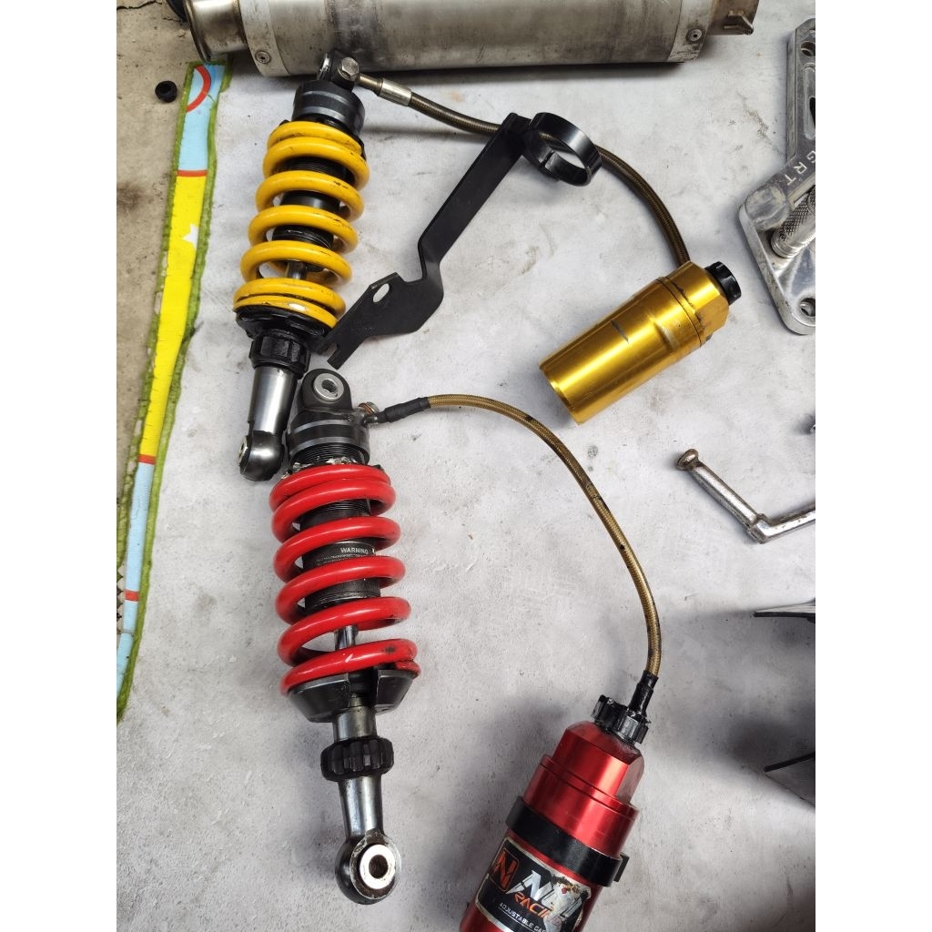 shock tabung pisah satria fu