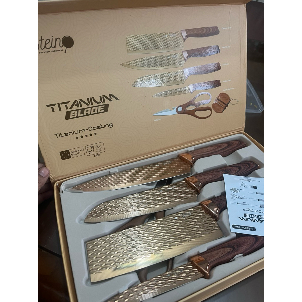 PL Set Pisau StandCookware