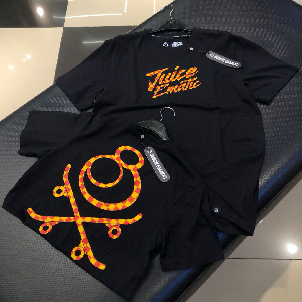 Kaos Juice Ematic Original Lengan Pendek Checmen tee