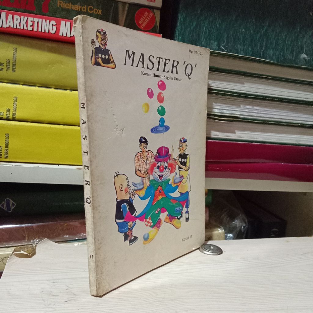 buku mister Q komik humor segala umur#Rak8e