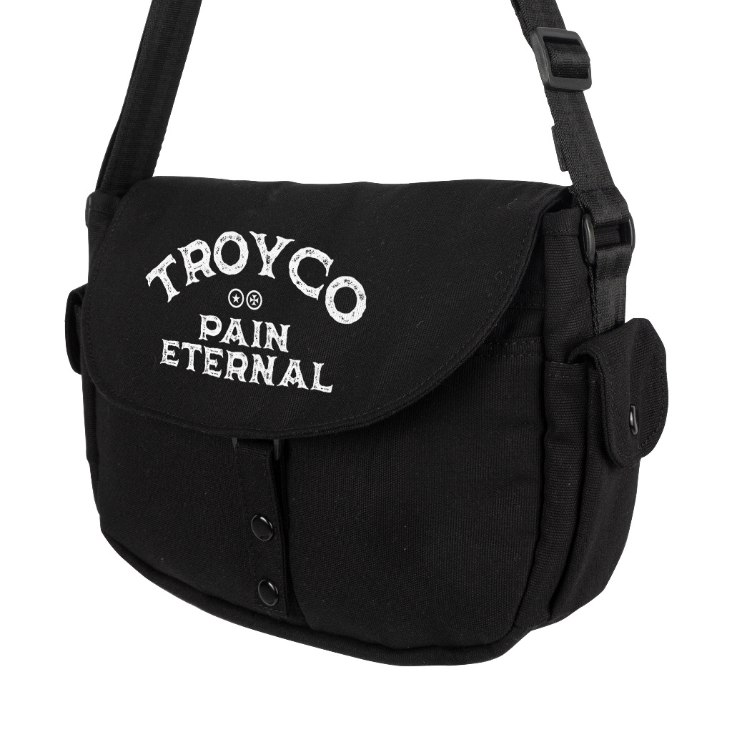 Troy Company Sling Bag Messenger Bag Pain Eternal - Tas Selempang Slingbag Hitam SBD 3383