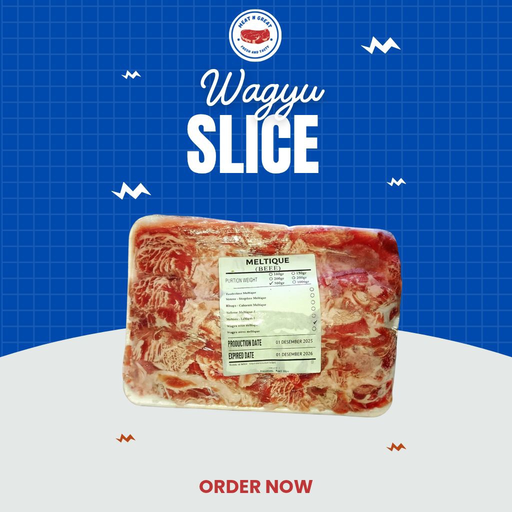 Beef Slice Wagyu Import / Daging Wagyu / Wagyu Slice