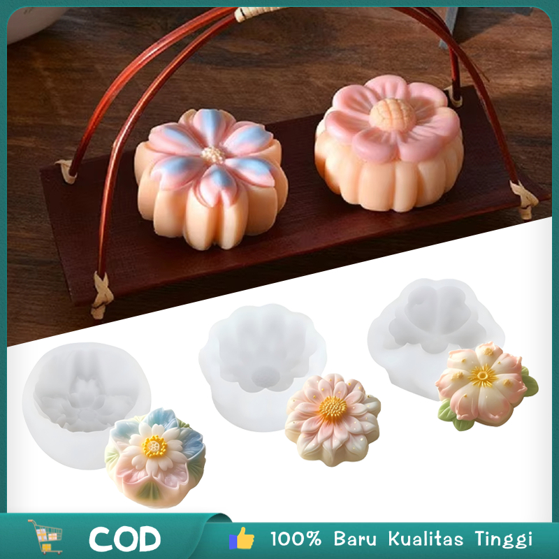 Cetakan Puding Bunga Silikon Mawar Cetakan Pudding Silikon Cetakan Puding Bentuk Unik Cetakan Puding
