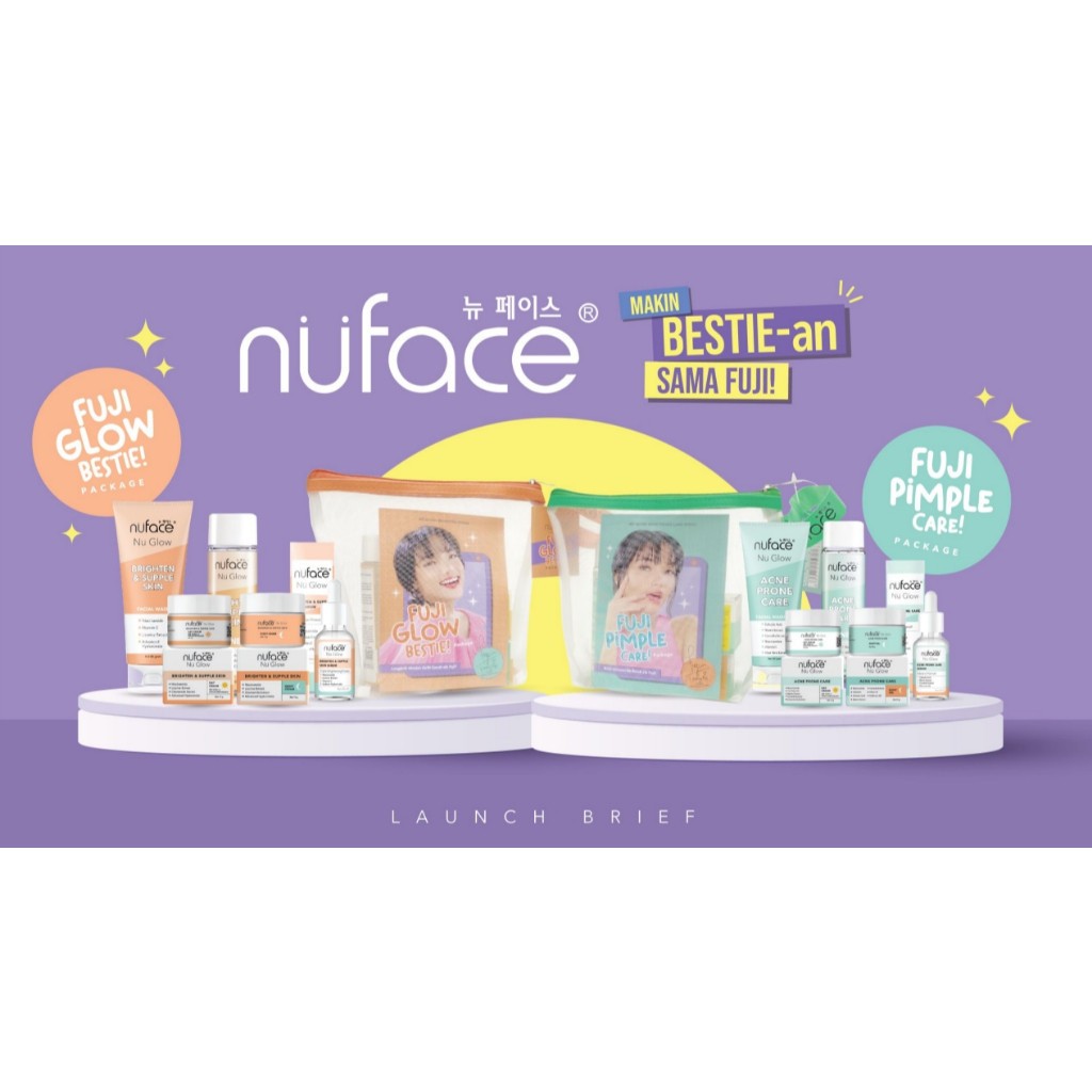 Nuface Fuji Glow Paket Skincare
