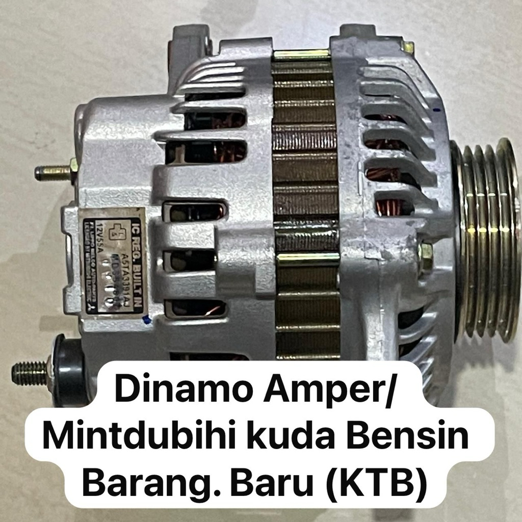 Dinamo Amper Mobil Mitsubihi Kuda Bensin 1,6cc