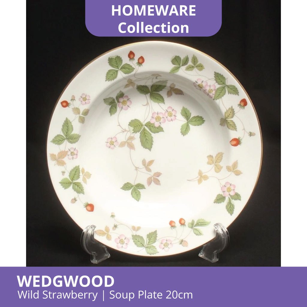 Wedgwood | Wild Strawberry | Soup Plate 20cm