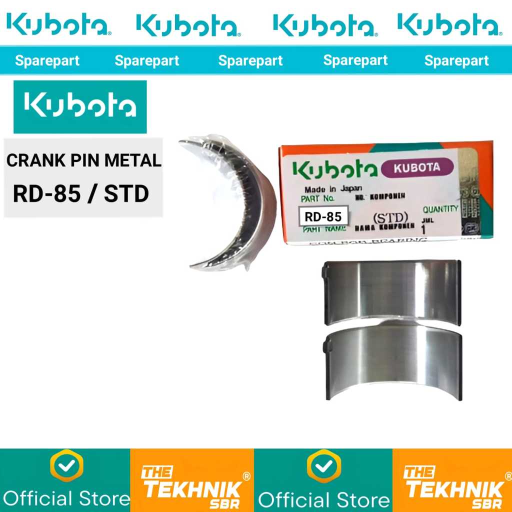 KUBOTA Crank Pin Metal / Metal Jalan RD 85 STD