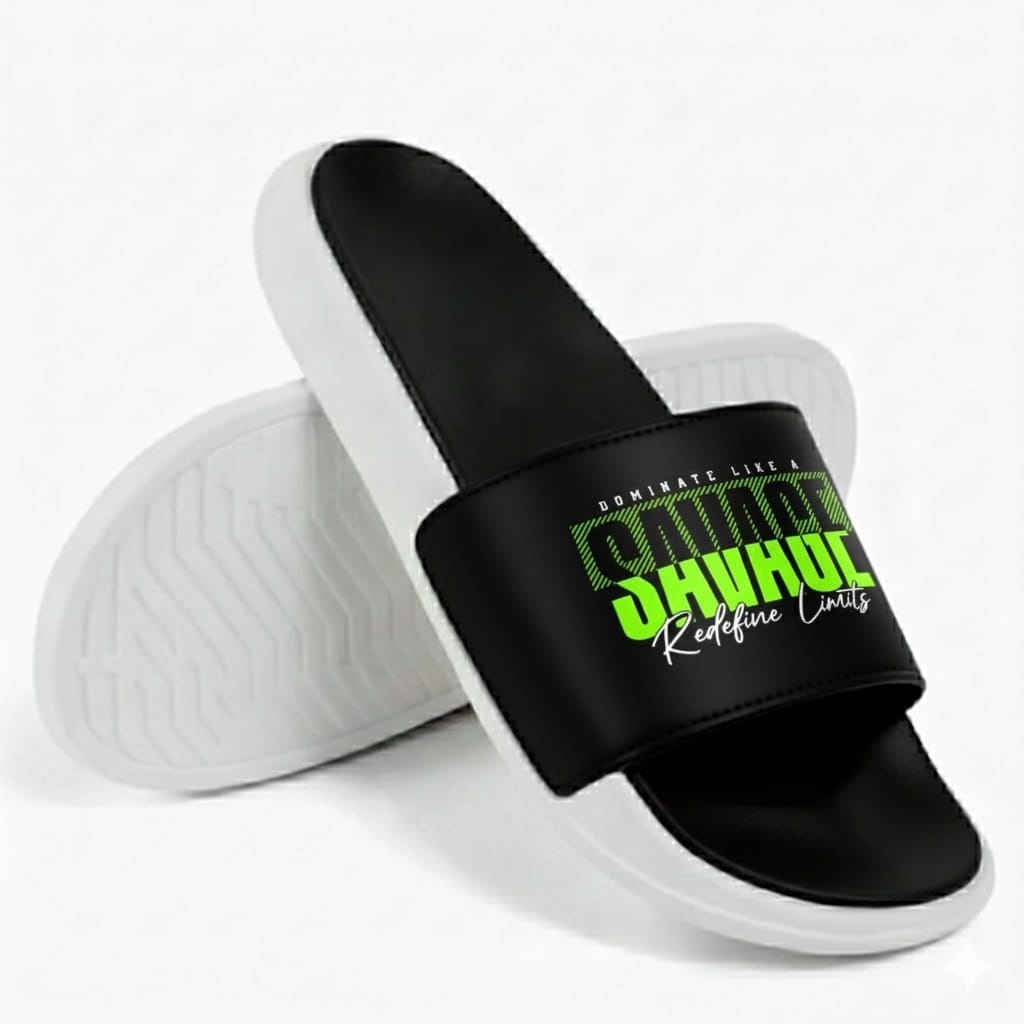 INOVATION 02 Sandal Slide Pria Kekinian Distro / Sandal Cowok Trendy / Sandal Slide Pria Distro