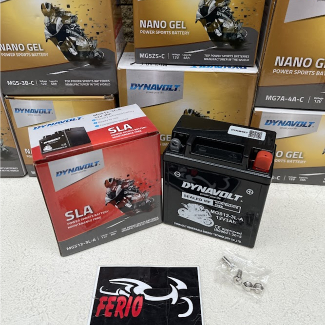 Aki DYNAVOLT RX KING VARIO 125 150 NINJA 150R RX KING SATRIA 2TAK N250 Fi Er6 XMAX TIGER SCORPIO NUV