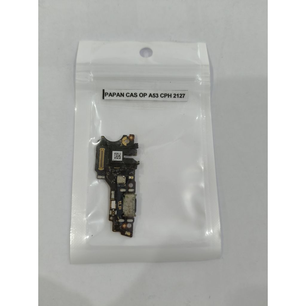 papan cas ori cabutan oppo A53 tester