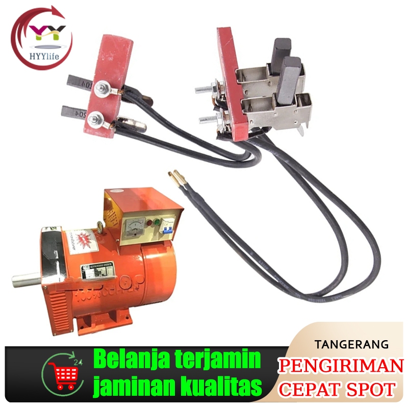 Carbon Brush Generator / Carbon Brush Genset / 3-50kw Generator Carbon Brush Holder Assembly