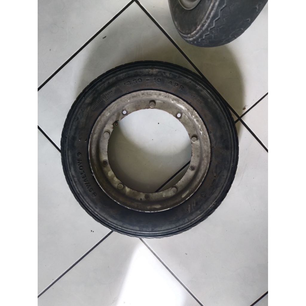 velg dan ban vespa ring 10