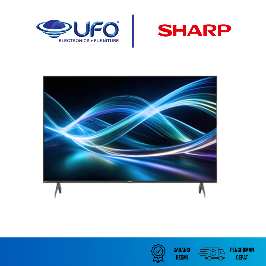 TV SHARP 50 INCH AQUOS 4K FRAMELESS GOOGLE TV 4TC50HJ6000I