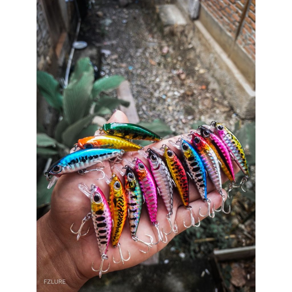 10pcs minow rep astuti hook strong anti karat