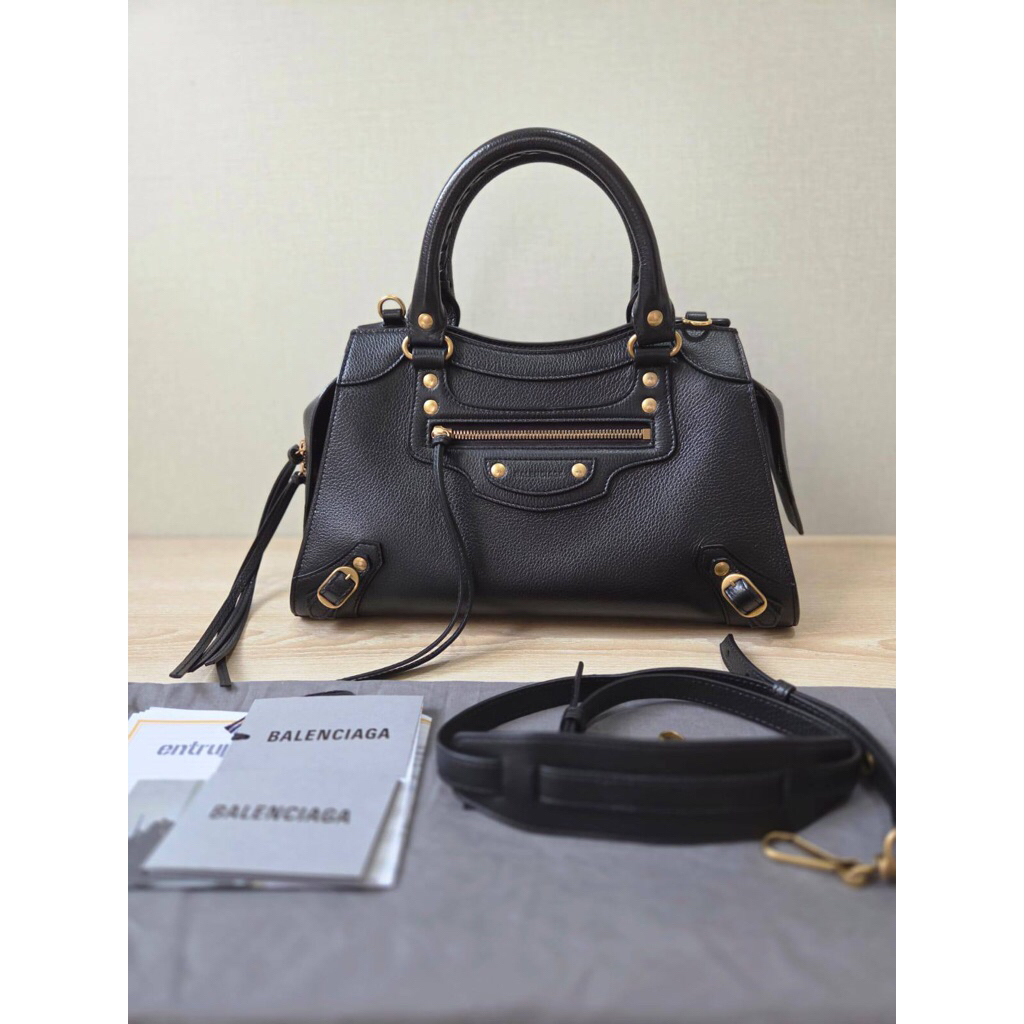 (PRELOVED) Balenciaga Neo Classic Small City Black GHW 2021