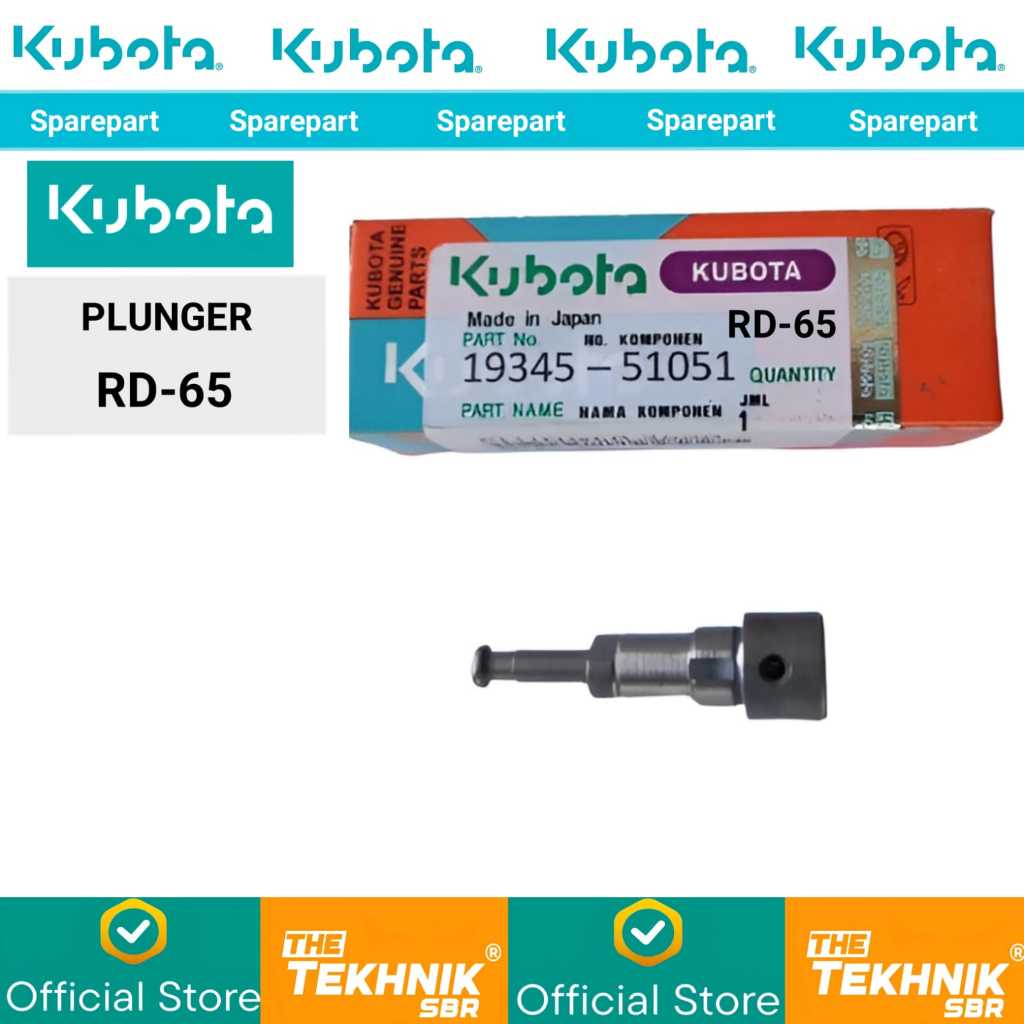 KUBOTA Plunger Assy RD 65