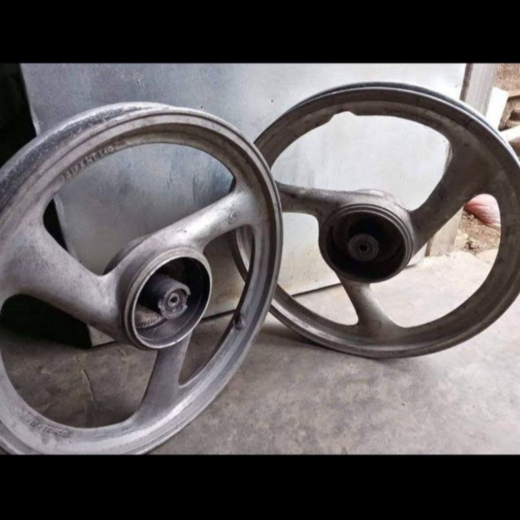 Velg Set Depan Belakang Morodadi Ring 14 Original