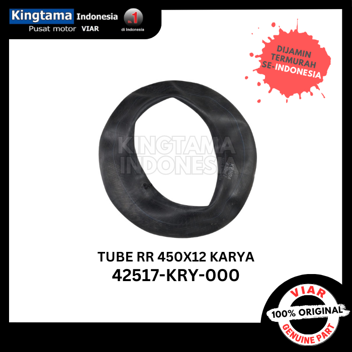 BAN DALAM VIAR KARYA MOTOR RODA TIGA UK 400, 450, 500 RING 12