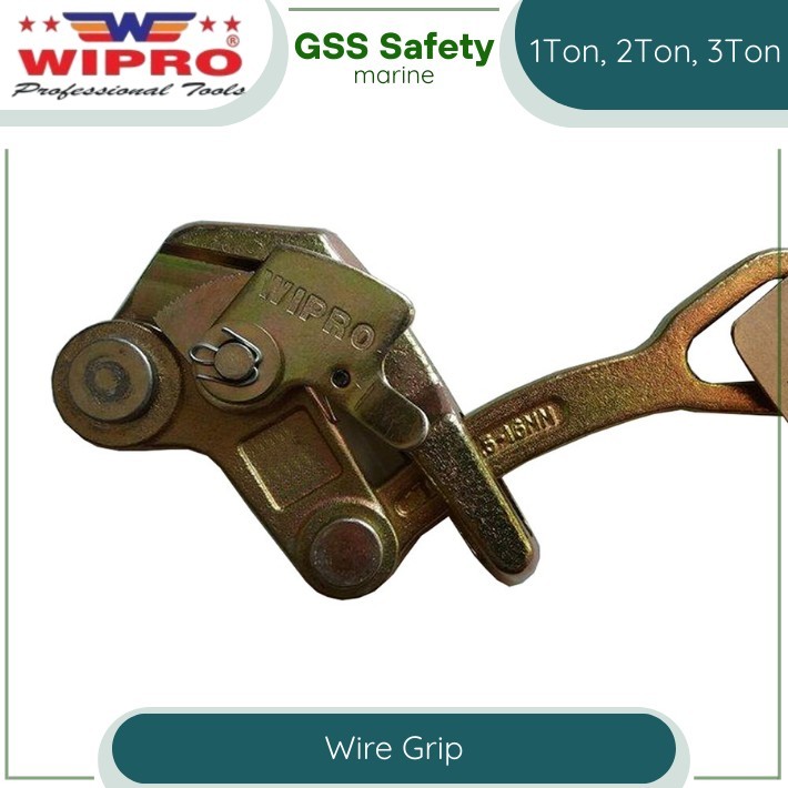 WIPRO Wire Grip 1Ton WWG-10, 2Ton WWG-20, 3Ton WWG-30 Grip Tarik Kabel (Cable Grip)