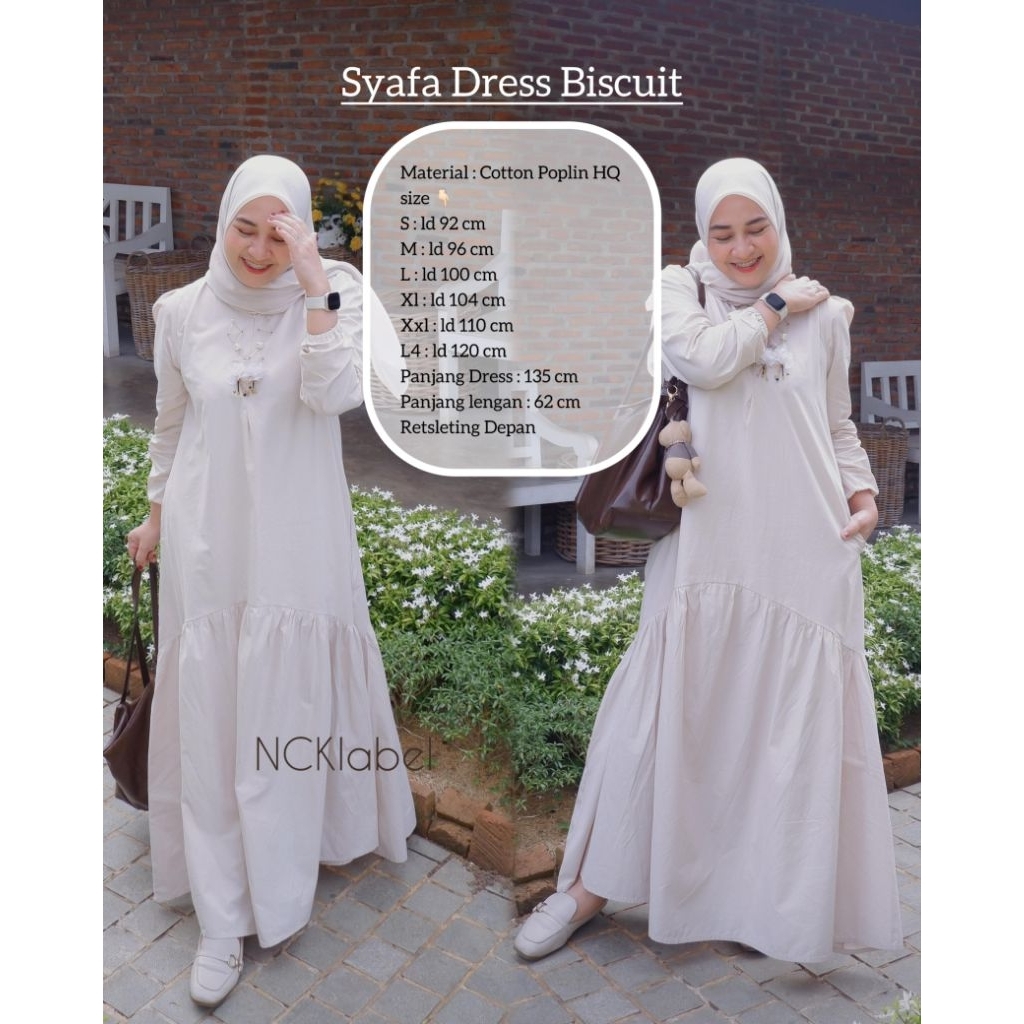 SYAFA DRESS Ori by NCK LABEL