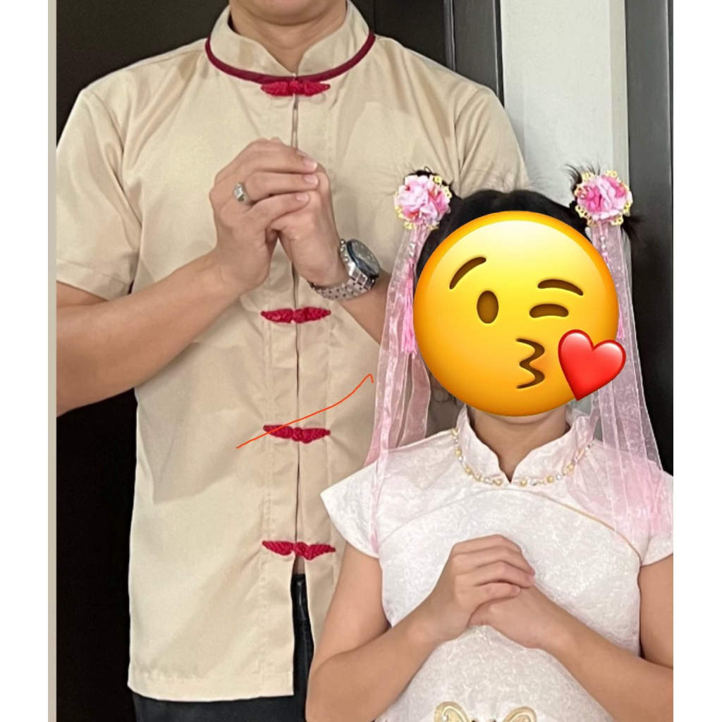 baju imlek pria chongsam