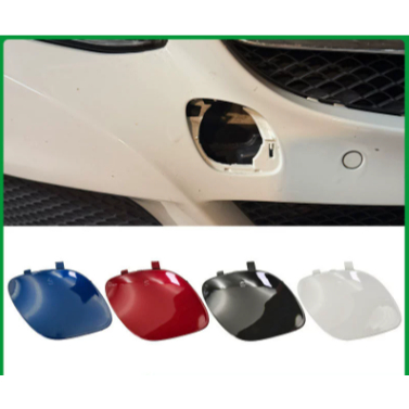 Car Front Bumper Towing Hook Cover Tow Hauling Eye Cover Trim Cap Painted For Mercedes Benz C-Class 