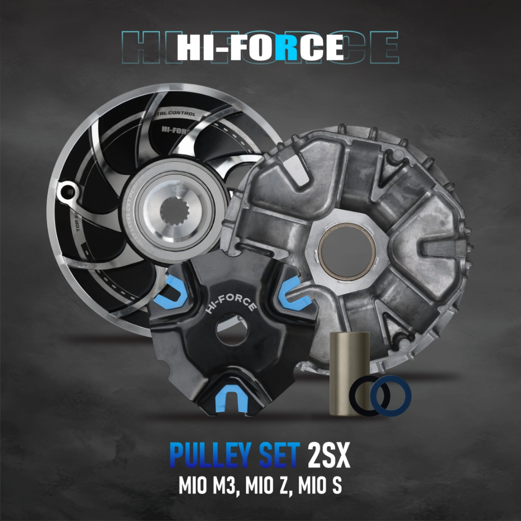 PULLEY H4R HI-FORCE SET RUMAH ROLLER PULLEY SET 2SX MIO M3 MIO Z MIO S