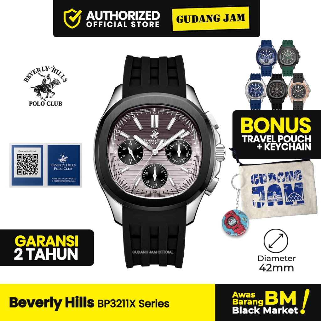 Jam Tangan Beverly Hills Polo Club BP3211X Series