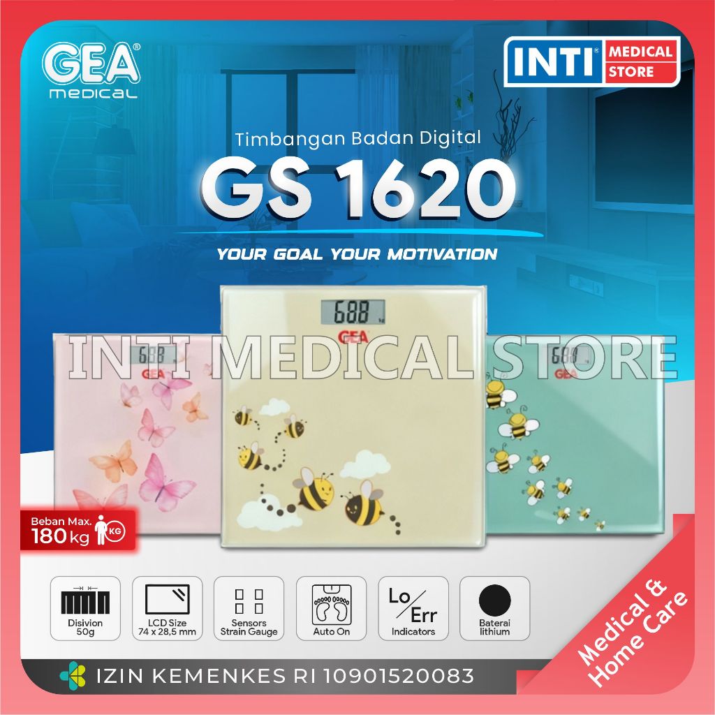 GEA Medical | Timbangan Digital GS 1620 | Digital Scale