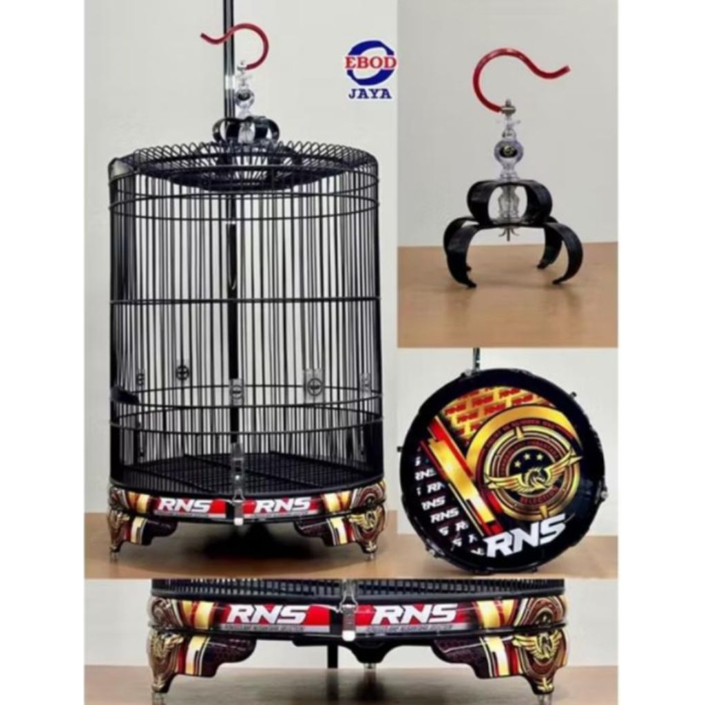 sangkar murai no 2 pvc original ebod jaya fullset