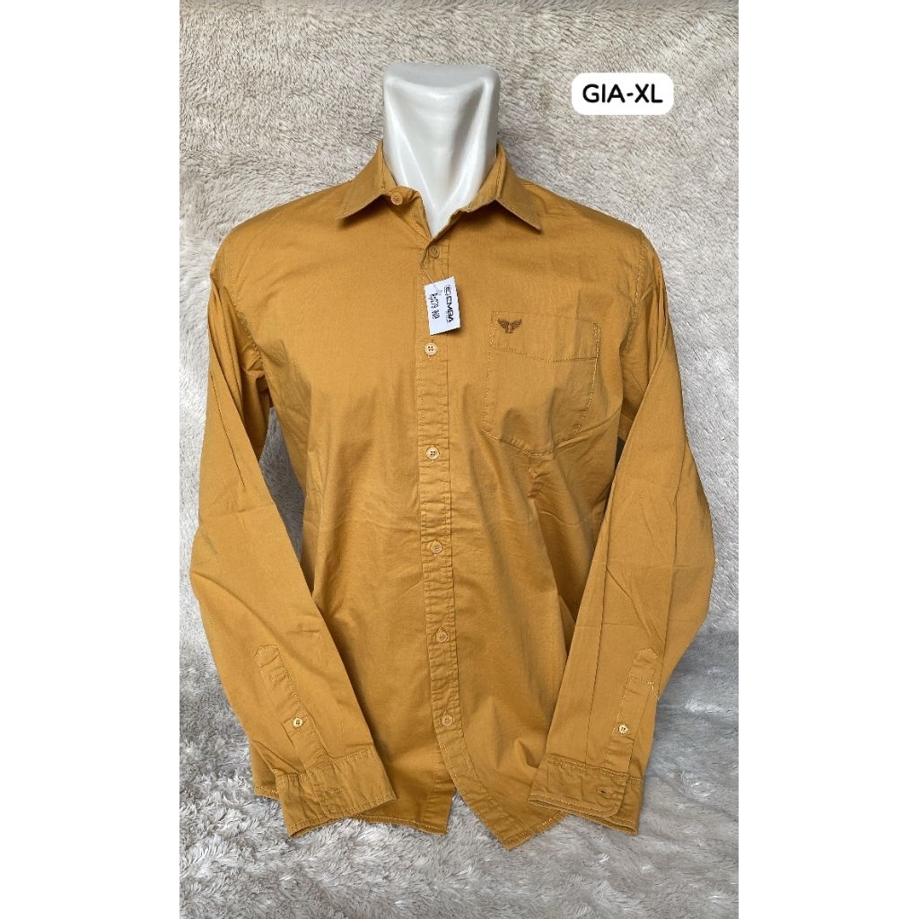 Kemeja Lengan Panjang Pria Emba Original