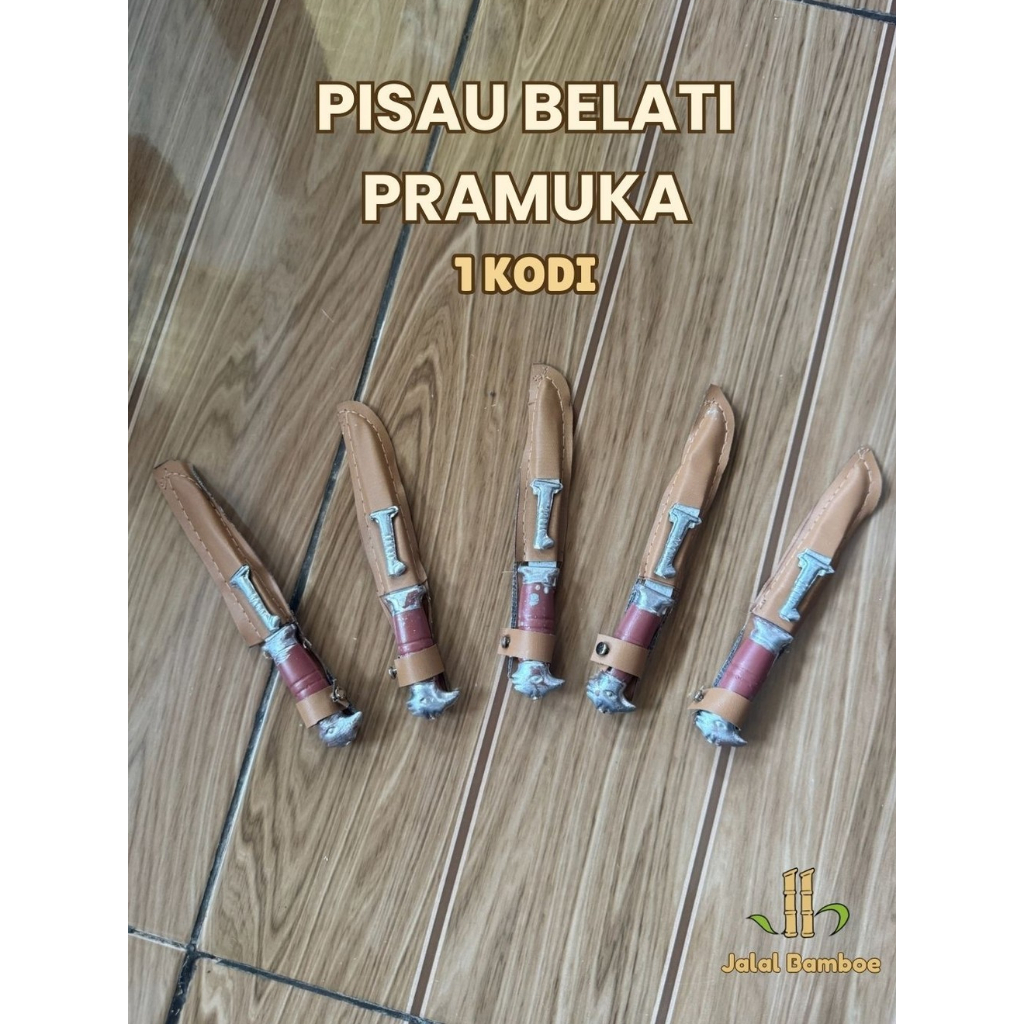 Belati Pramuka Kodian | Pisau Pramuka Kodian | Alat Perlengkapan Pramuka SD, SMP, SMA