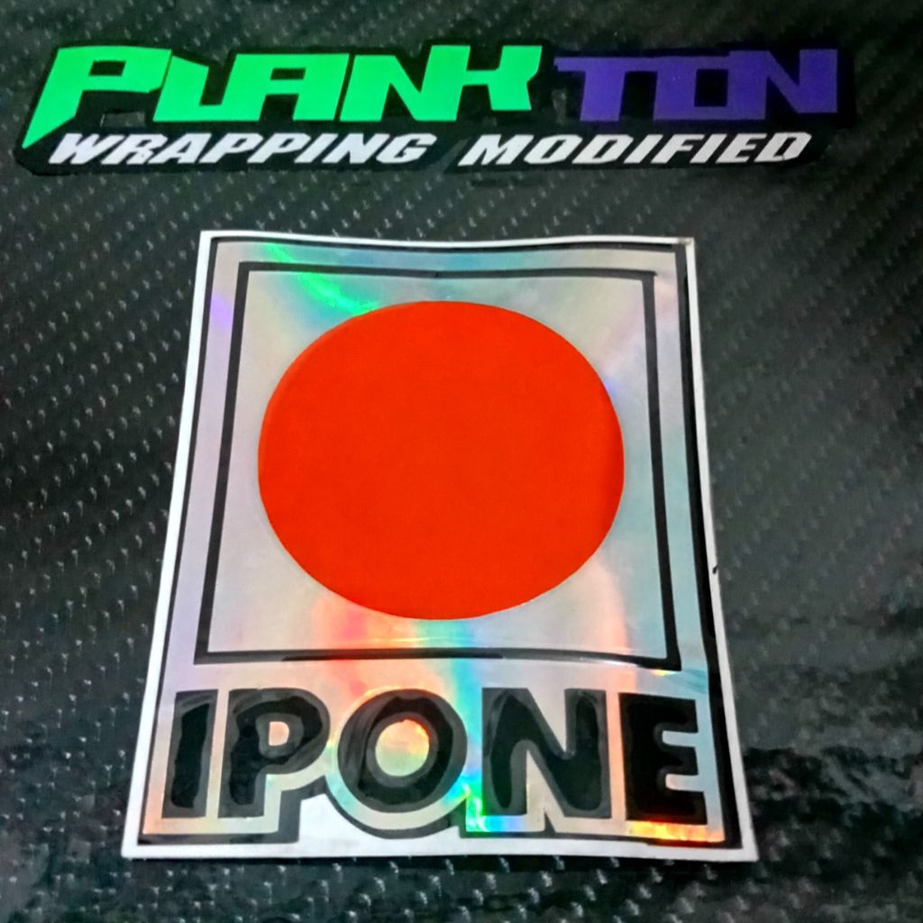 stiker logo ipone oli ipone stiker logo
